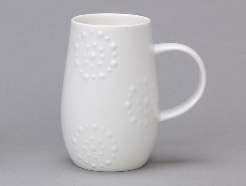 Repeat Repeat Droplet Mug - Kaleidoscope