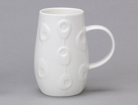 Repeat Repeat Droplet Mug - Pebble