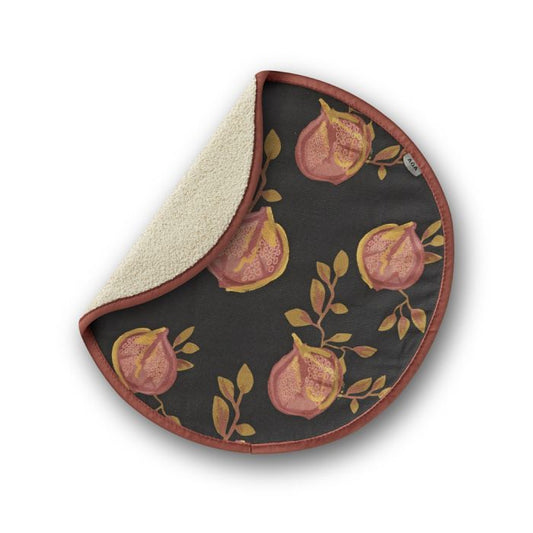 AGA Textiles AGA Pomegranate Black Chefs' Pad W4205