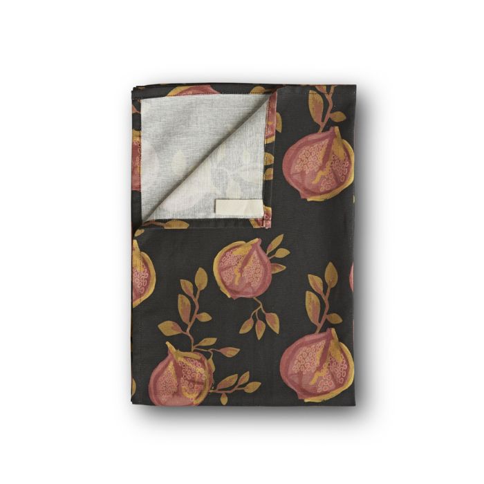 AGA Textiles AGA Pomegranate Black Tea Towel W4201