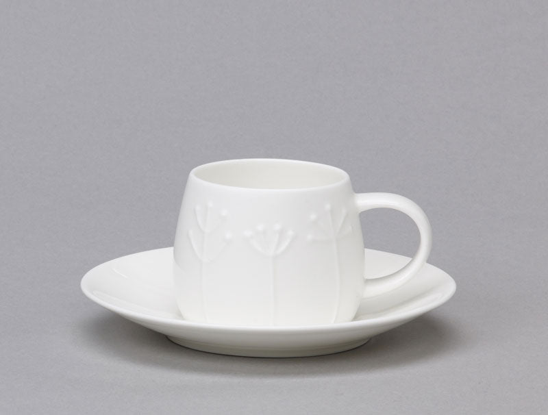 Repeat Repeat Tulip Espresso Cup & Saucer - Sprig