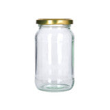 Home Made 500ml Round Jam Jar with Twist-off Lid