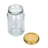 Home Made 500ml Round Jam Jar with Twist-off Lid