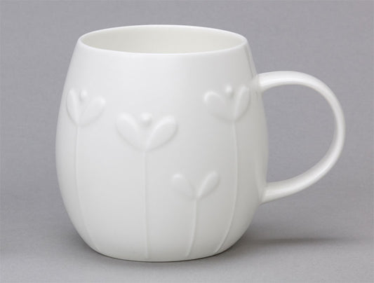 Repeat Repeat Large Plum Mug - Cress