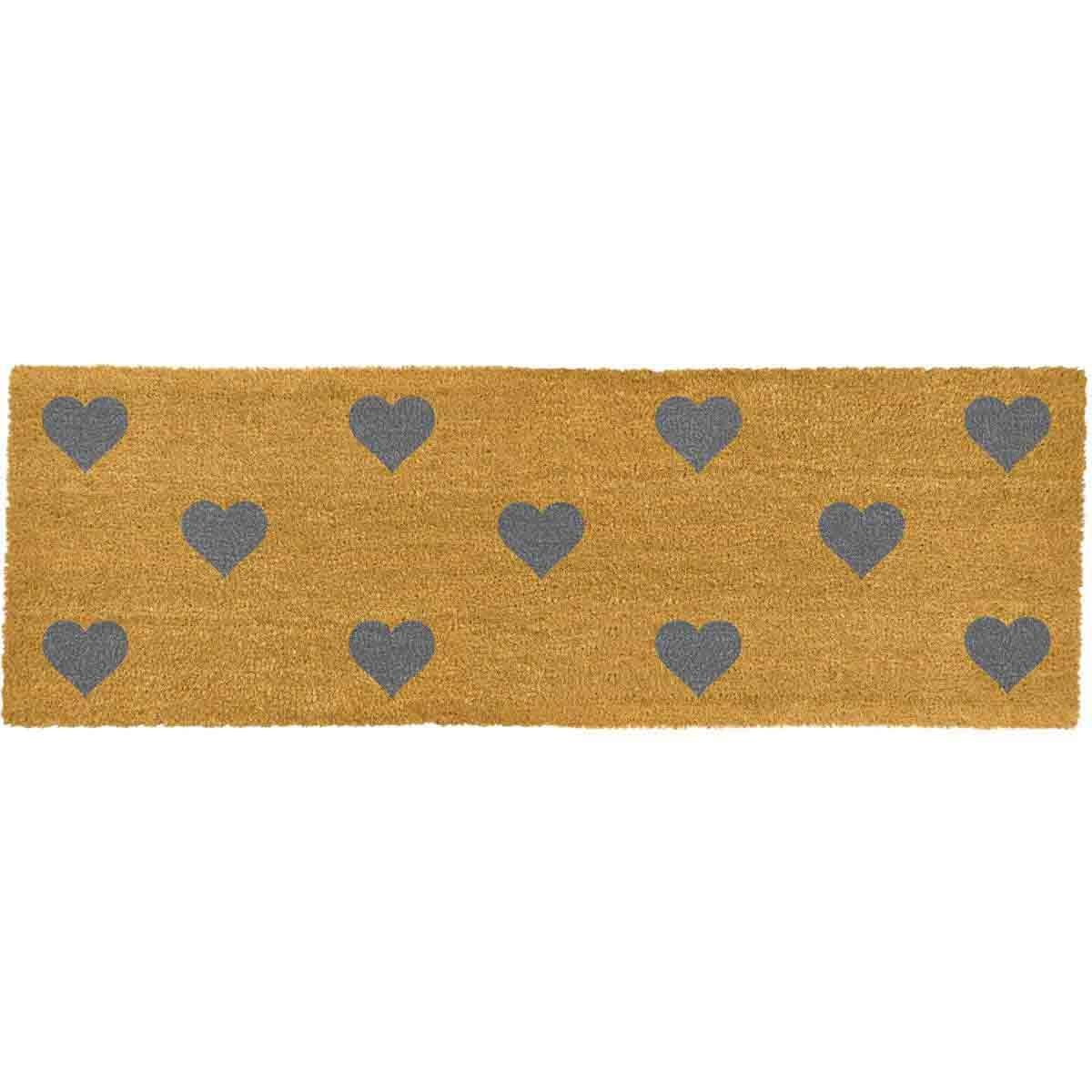 Artsy Mats Hearts Double Doormat  120 x 40  CM 748367548642