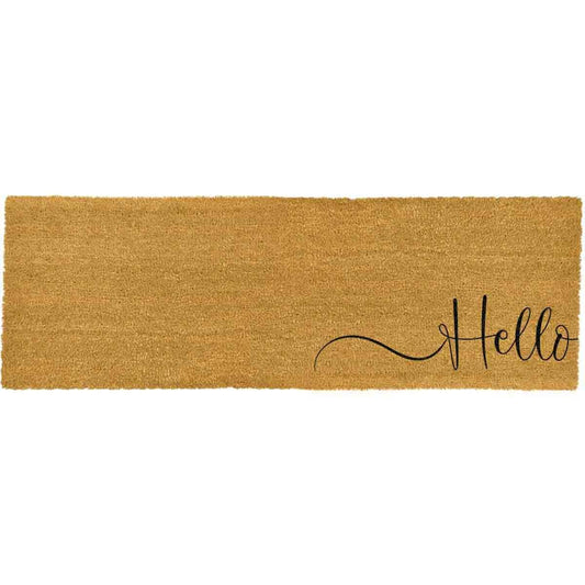 Artsy Mats Hello Scribble Patio Doormat  120 x 40  CM 748367548673