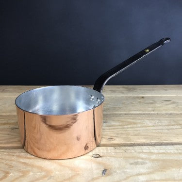 Netherton Foundry Copper 4¾" (12cm) small spun saucepan  NFS-269