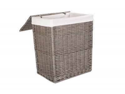 5060428559936 Slim Laundry Hamper Basket H156 Brambles Cookshop 3
