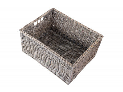 5056341800804 Jumbo Antique Wash Storage Basket - Unlined ST068 Brambles Cookshop 3