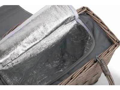 5056341800910 Grey Chiller Basket And Picnic Blanket  DB040 Brambles Cookshop 7