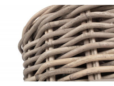 5056341801191 Medium Rattan Round Planter With Plastic Lining RA030/2 Brambles Cookshop 3