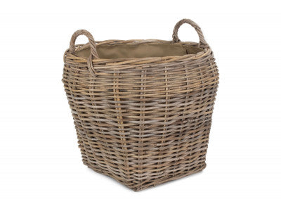 5056341801108 Amphora Rattan Log Basket With Cordura Lining RA027 Brambles Cookshop 1