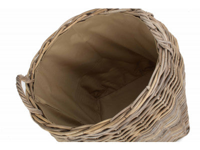 5056341801108 Amphora Rattan Log Basket With Cordura Lining RA027 Brambles Cookshop 3