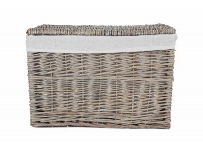 5056341802563 19" Grey Wash Storage Hamper EH158 Brambles Cookshop 3