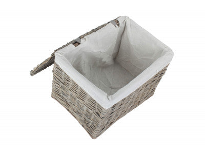 5056341802563 19" Grey Wash Storage Hamper EH158 Brambles Cookshop 4