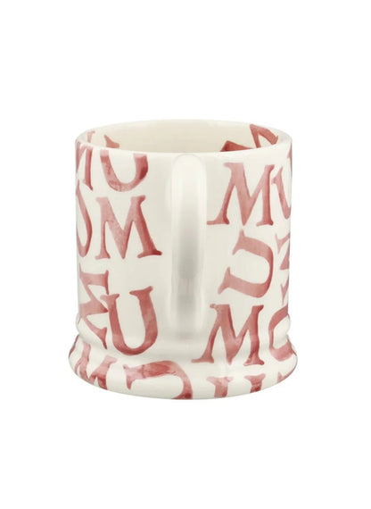 Emma Bridgewater M.U.M Pink 1/2 Pint Mug