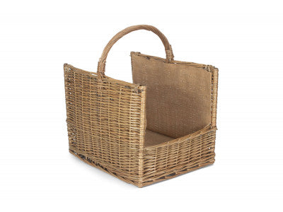 5060248646892 Antique Wash Open End Basket W035 Brambles Cookshop 2