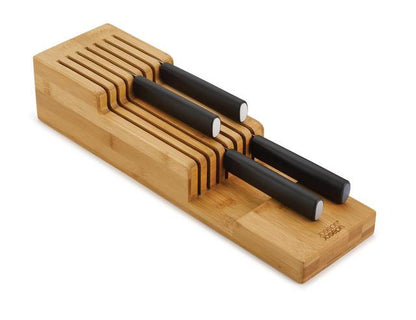 DrawerStore™ Bamboo Compact Knife Organiser