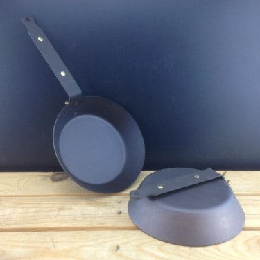 Netherton Foundry 8" (20cm) Spun Iron Oven safe Glamping Pan  NFS-225