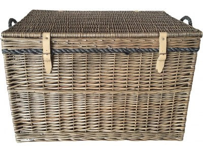 5060428550902 29" Antique Wash Storage Hamper EH090 Brambles Cookshop 4