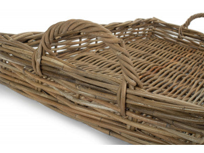 5056341805014 Large Rectangular Grey Rattan Serving Tray RA046 Brambles Cookshop 4