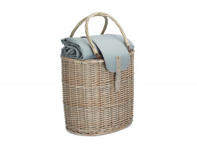 5056341805007 Oval Grey Chiller Hamper Basket  FH140 Brambles Cookshop 1