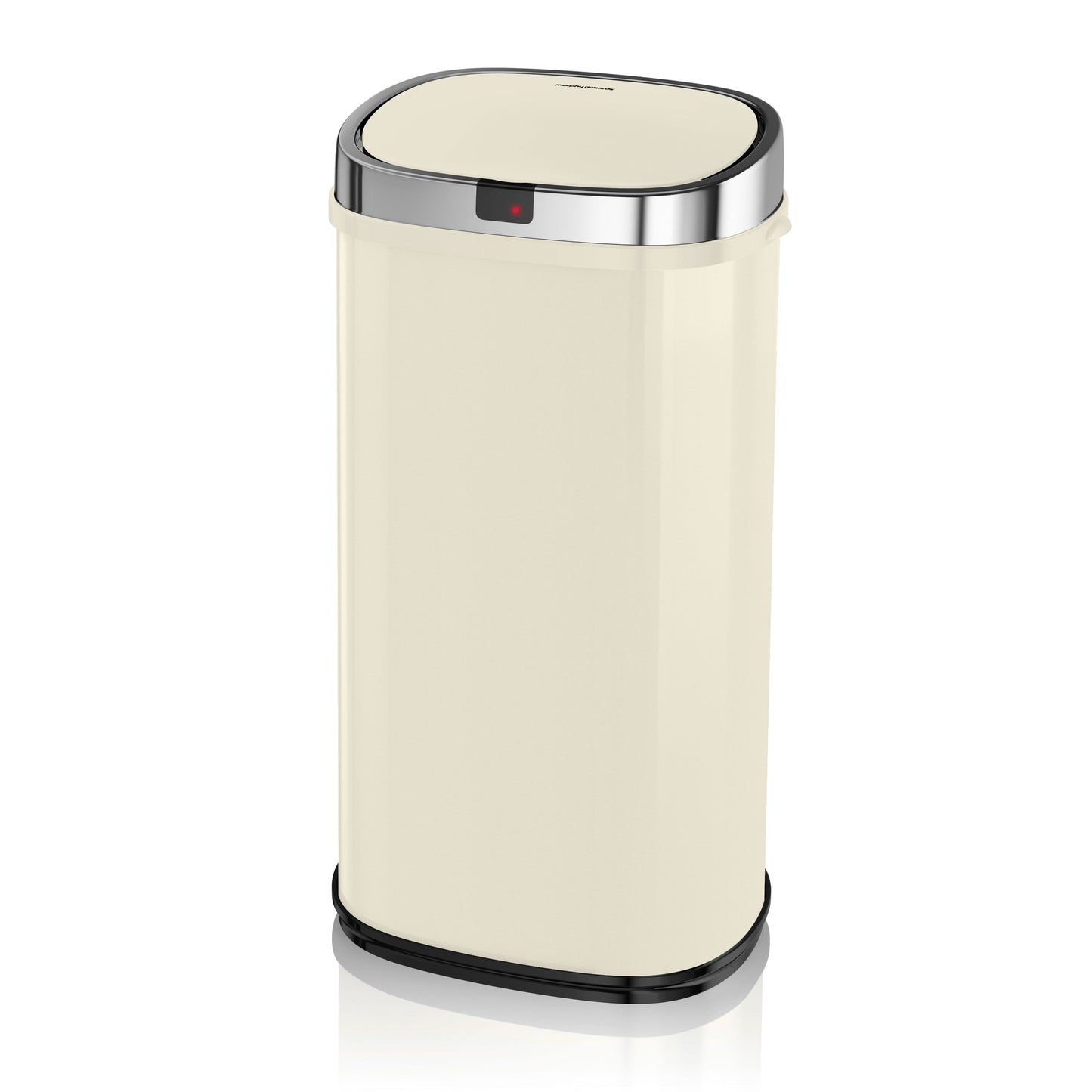 5011832047441 MORPHY Chroma 42L Square Sensor Bin Ivory Cream 971503 Brambles Cookshop 1