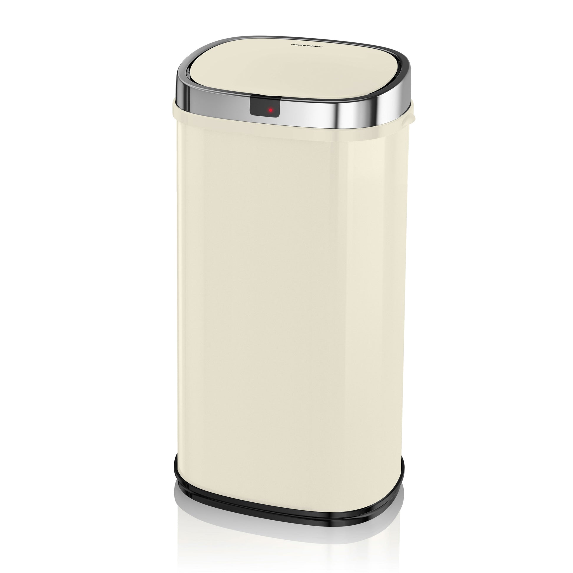 5011832047441 MORPHY Chroma 42L Square Sensor Bin Ivory Cream 971503 Brambles Cookshop 1