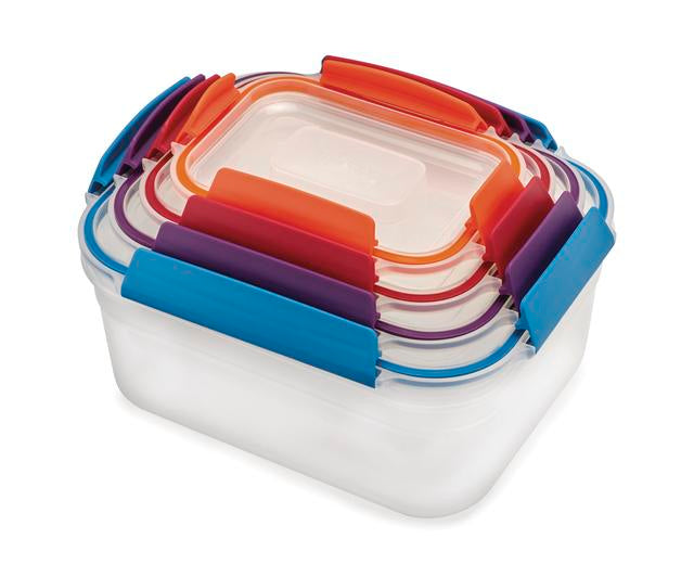 Joseph Joseph Nest Lock 4-piece Multi-size Container Set H24.5 x W15.6 x D20cm