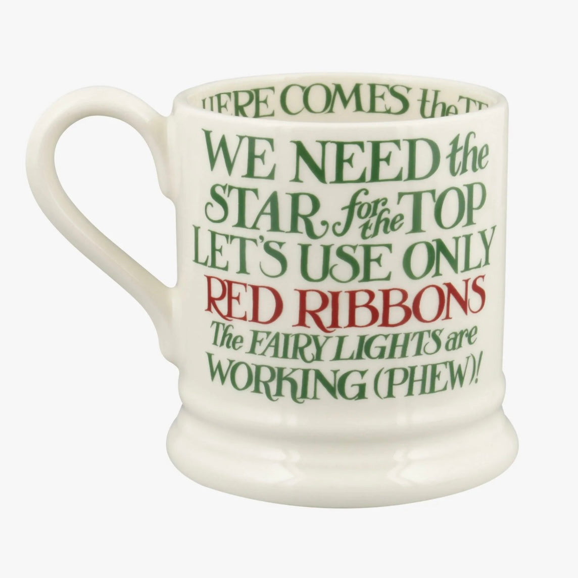 Emma Bridgewater Christmas Toast & Marmalade Christmas Tree 1/2 Pint Mug