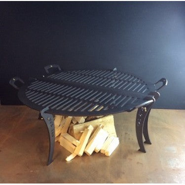 Netherton Foundry Black Iron 24 inch Split Barbecue Chapa  NFS-280B