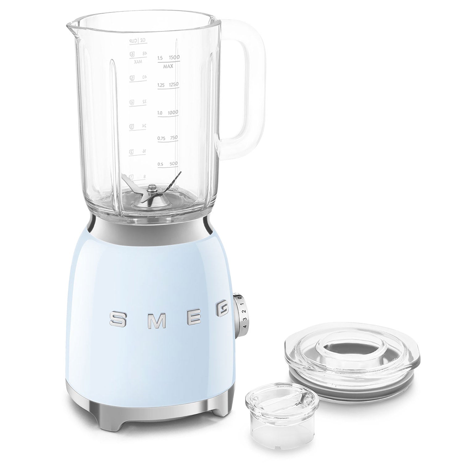 Smeg Blender in Pastel Blue