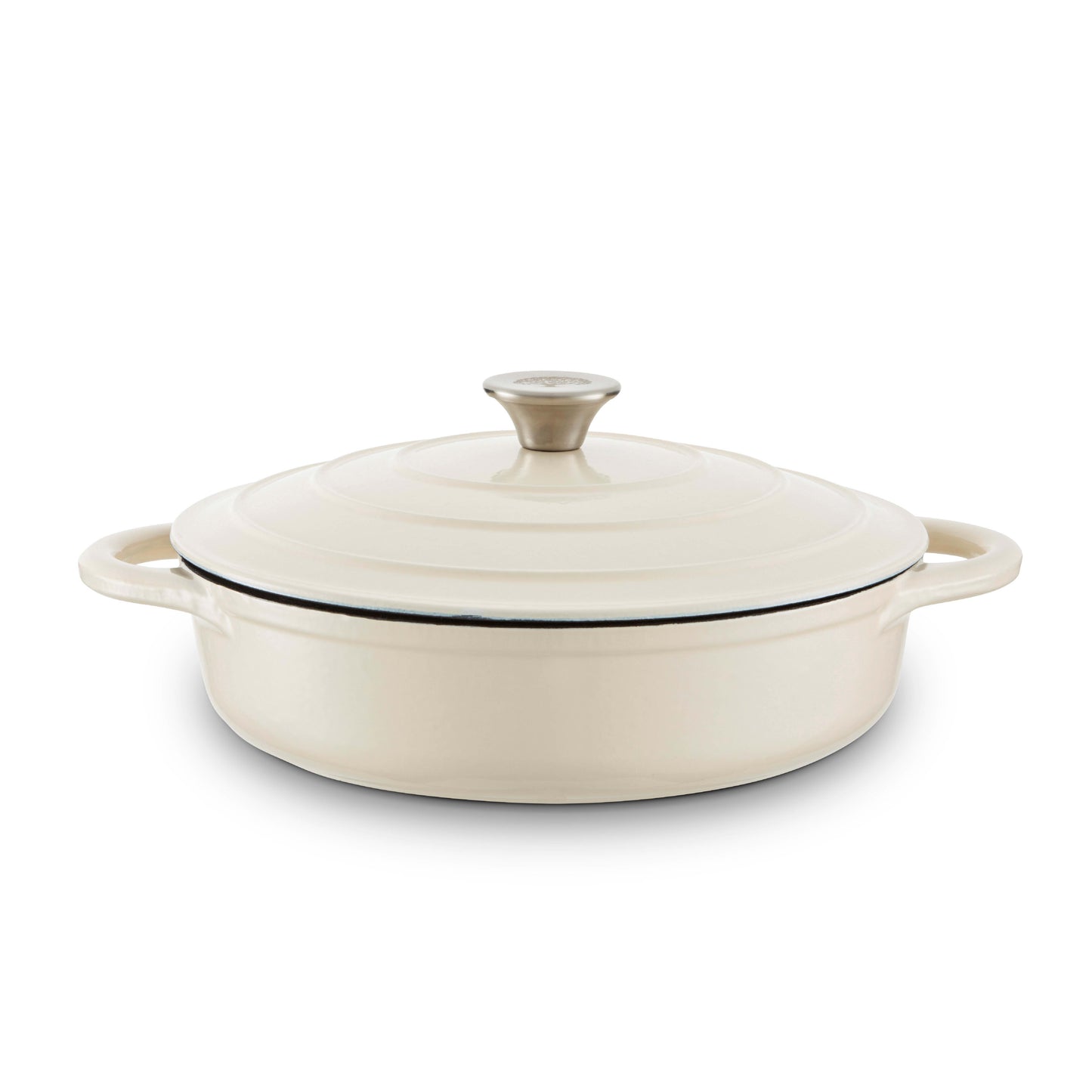 5056462324685 Babary & Oak 28cm Shallow Casserole Cream BO800253CRM