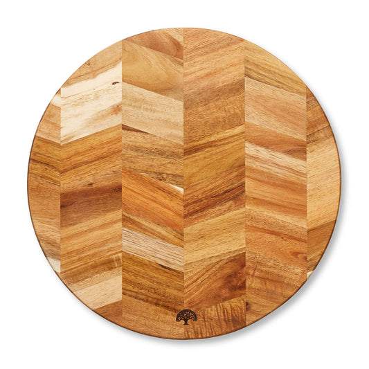 5056032997448 Babary & Oak Round Acacia Chopping Board BO847023