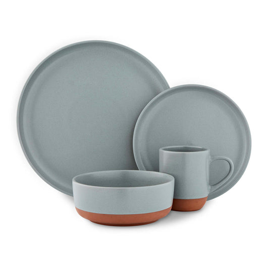 5056462311470 Babary & Oak Verona 16 Piece Dinnerware Set Slate BO867014SLT