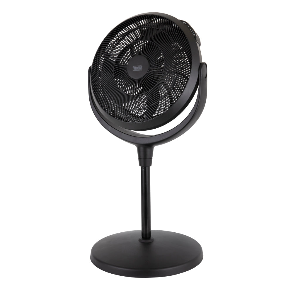 5056032960848 Black & Decker 16 Inch High Velocity Power Stand and Floor Fan Black BXFP51001GB Brambles Cookshop 4