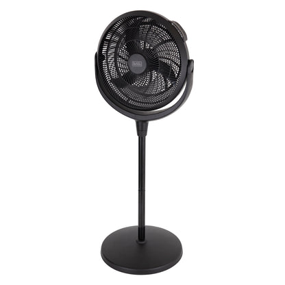 5056032960848 Black & Decker 16 Inch High Velocity Power Stand and Floor Fan Black BXFP51001GB Brambles Cookshop 1