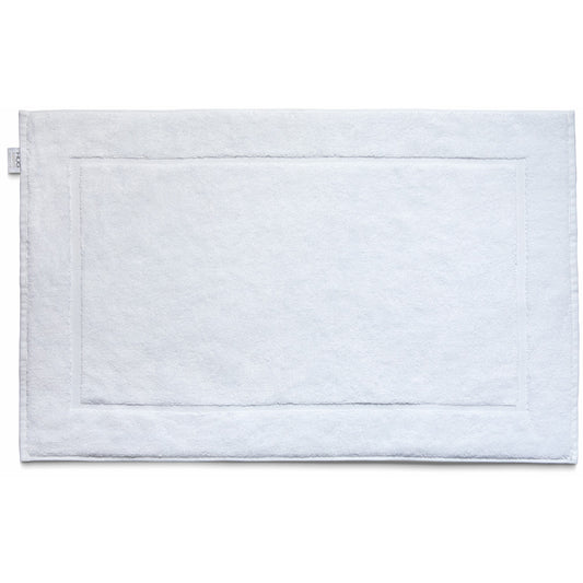 5026134571563 PT571563 Hug Bamboo Hotel Bath Mat White 50X80cm