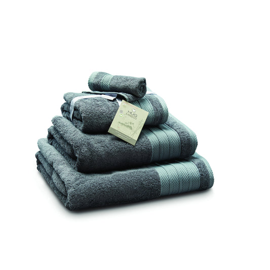 5026134571457 PT571457 Hug Bamboo Bath Towel Graphite 70X125cm