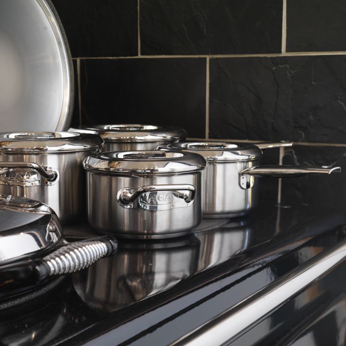 AGA Stainless Steel Saucepan Set