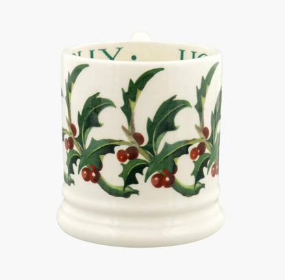 Emma Bridgewater Holly Half Pint Mug