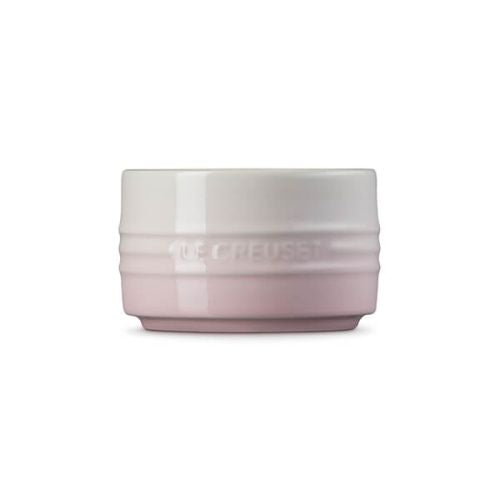 Le Creuset Shell Pink  Stoneware Stackable Ramekin