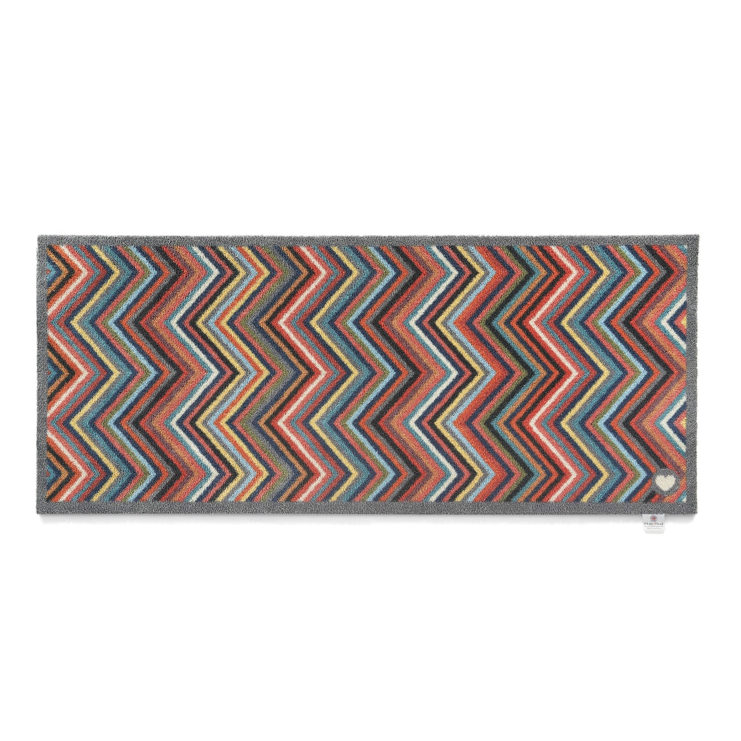 5026134619401 PT619401 Hug Rug Chevron 1 Runner 65x150cm