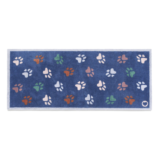 5026134637061 PT637061 Hug Rug Colourful Paws Runner 65x150cm