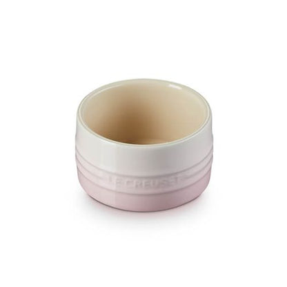 Le Creuset Shell Pink  Stoneware Stackable Ramekin