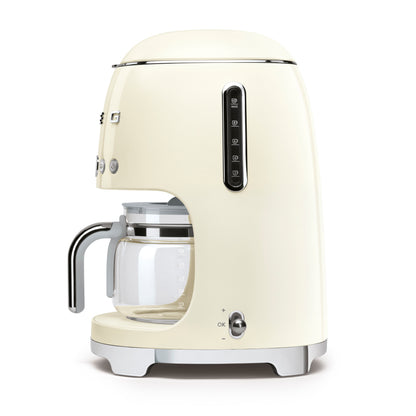 8017709280635 SMEG DCF02 Drip Coffee Machine Cream DCF02CRUK Brambles Cookshop 3