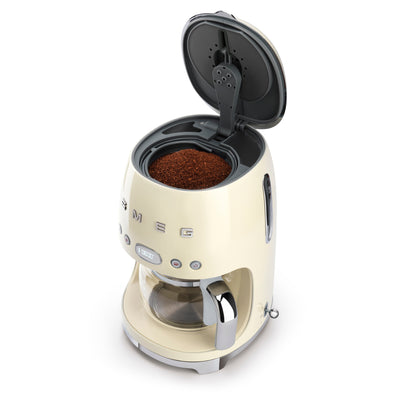 8017709280635 SMEG DCF02 Drip Coffee Machine Cream DCF02CRUK Brambles Cookshop 10