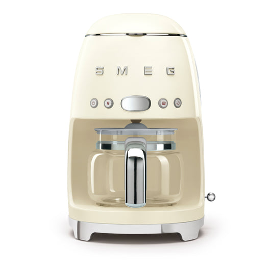 8017709280635 SMEG DCF02 Drip Coffee Machine Cream DCF02CRUK Brambles Cookshop 1