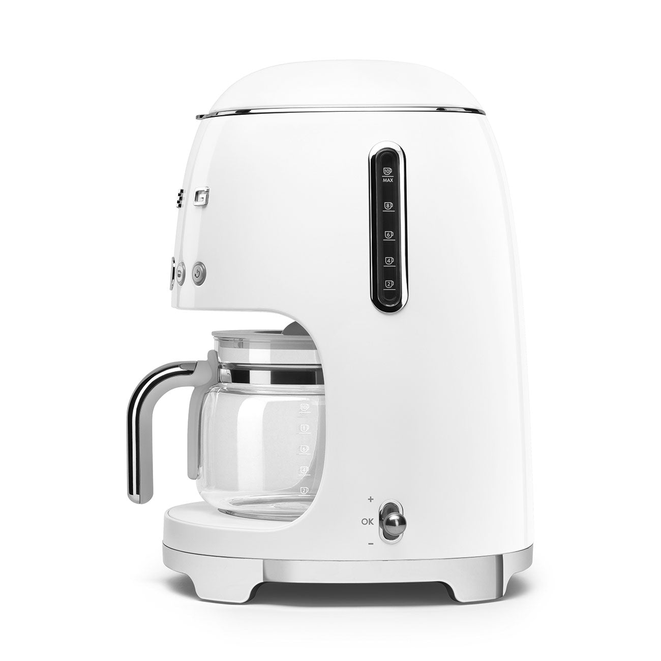 8017709280697 SMEG DCF02 Drip Coffee Machine White DCF02WHUK Brambles Cookshop 4