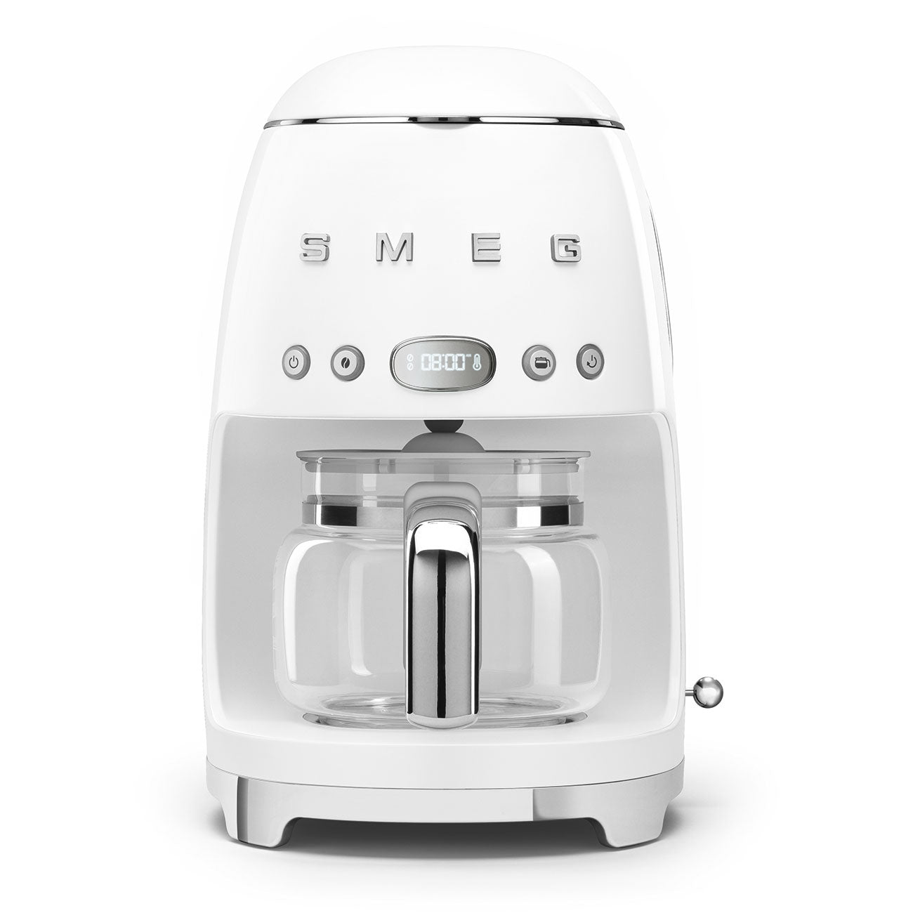 8017709280697 SMEG DCF02 Drip Coffee Machine White DCF02WHUK Brambles Cookshop 1